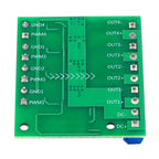 1PCS Four Channel MOSFET/FET Module Amplifier Circuit Board/Driver Module, 4-Channel Optocoupler Isolated DC 10A