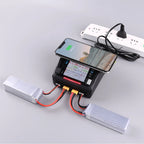 ToolkitRC M6DAC PRO V2 Dual Channel Smart Lipo Battery Charger Discharger AC 200W DC 800W 16A for 1-6S LiHV LiPo PD65W FPV Drone