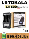 LiitoKala LCD Battery Charger for 21700 18650 26650 Smart Charger Lii-700 Lii-PD2 Lii-PD4 Lii-700