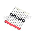 10pcs 1N5349B Power Zener Diode 5W 12V High Energy Absorption Voltage Stabilization Component for Electronics