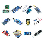 Raspberry pi 2 3 the sensor module package HC-SR04 501 DHT11 DS3231 KY-008 Sound Rain Soil sensor for arduino kit