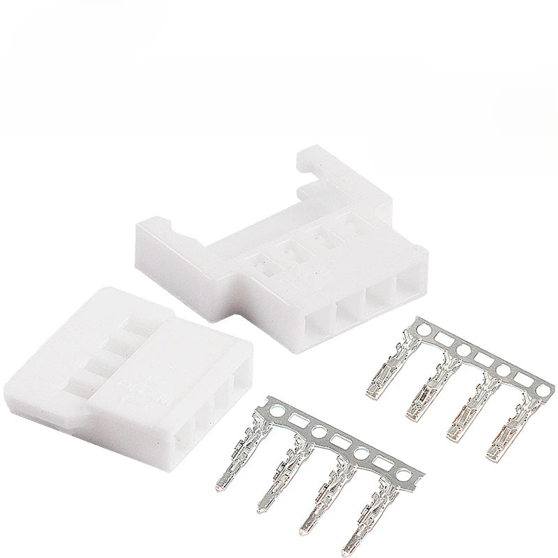 10 Set/lot 51005 51006 Micro Connector 2p 3p 4p Male Female Plastic Housing With Metal Pins For Rc Battery Esc Adapter