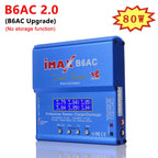 80W IMAX B6 AC 2.0 RC Battery Balance Charger B6AC 2.0 7A For LiHv Lipo NiMH Li-ion Ni-Cd Digital LCD Digital Screen Charger