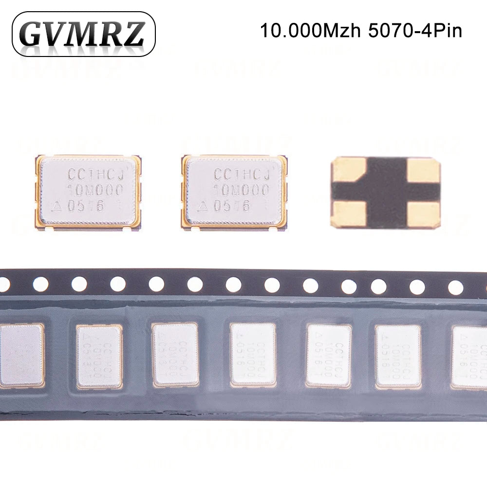 5PCS 5*7 5070 Active Crystal Oscillator SMD OSC 6Mhz 10Mhz 20Mhz 24Mhz 25Mhz 33Mhz 50Mhz 7050 New Crystal Oscillator 4PIN