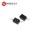 10pcs 2.54mm PH3.5 Low Profile Straight Double Row Female 2x2/3/4/5/8/10P Rohs Gold-plate PCB Female Pin Header Socket Connector