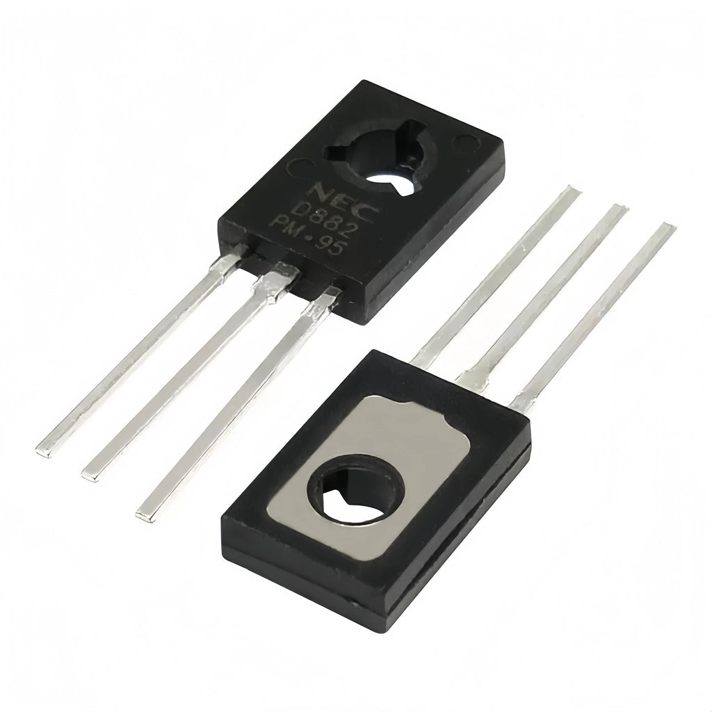Brand New D882 2SD882 NPN Power Transistor 40V 3A, SOT-89 SMD & TO-126 Through Hole Package 10/20/50/100/200/500/1000pcs