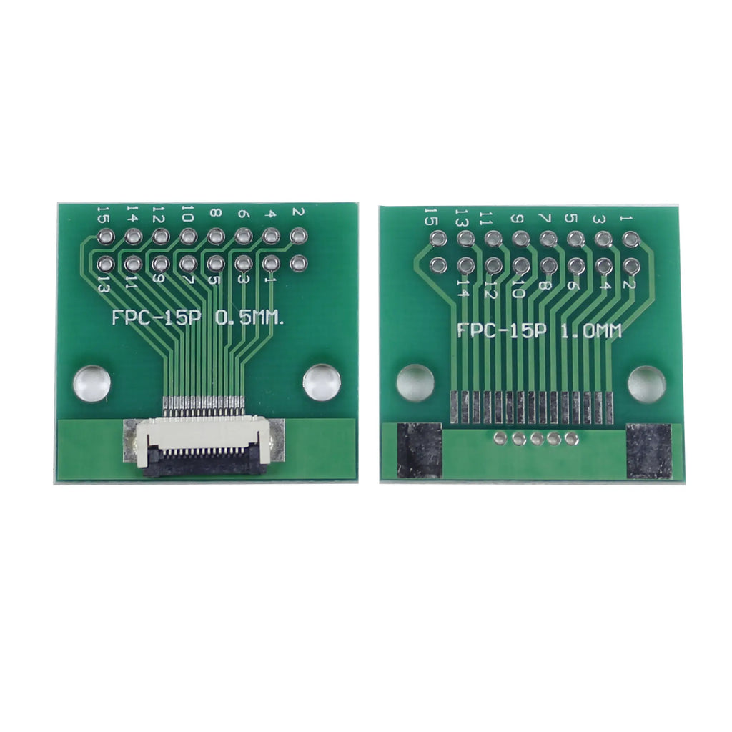 JCD 1Piece FPC/FFC Flat Cable Transfer Plate  0.5mm 1mm to 2.54mm Spacing Connector Flexible Flat Cable Adapter Board