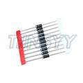 10pcs 1N5349B Power Zener Diode 5W 12V High Energy Absorption Voltage Stabilization Component for Electronics