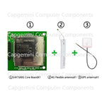 SIM7600E, SIM7600G and SIM7600NA series 30*30 core boards, supporting GPS versions