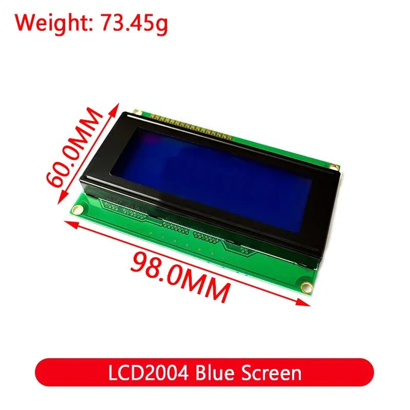 Module Blue Green Screen For Arduino 0802 1602 2004 12864 LCD Character UNO R3 Mega2560 Display PCF8574T IIC I2C Interface