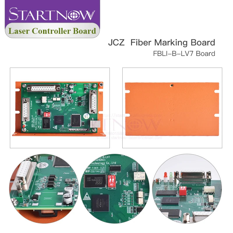 Startnow JCZ Control Card Fiber CO2 UV Laser Marking Machine Universal FBLI-B-LV7 Control Board Ezcard For Laser Marking Machine