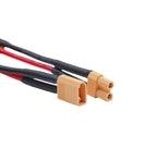 XT30 Pigtail Plug Male and Female Connector with 100mm 16AWG Tinned Wire Cable for RC Fixed wing Lipo Battery FPV Drone charger