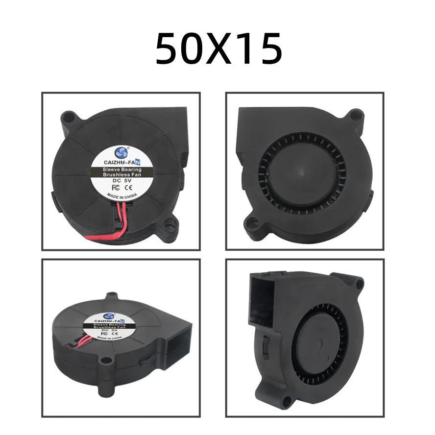 30MM 40MM 50MM 60MM 75MM 97MM Cooling Fan Brushless Motor Case Fan Blower Fan Humidifier FanInduction Cooker Fan 5V USB Plug