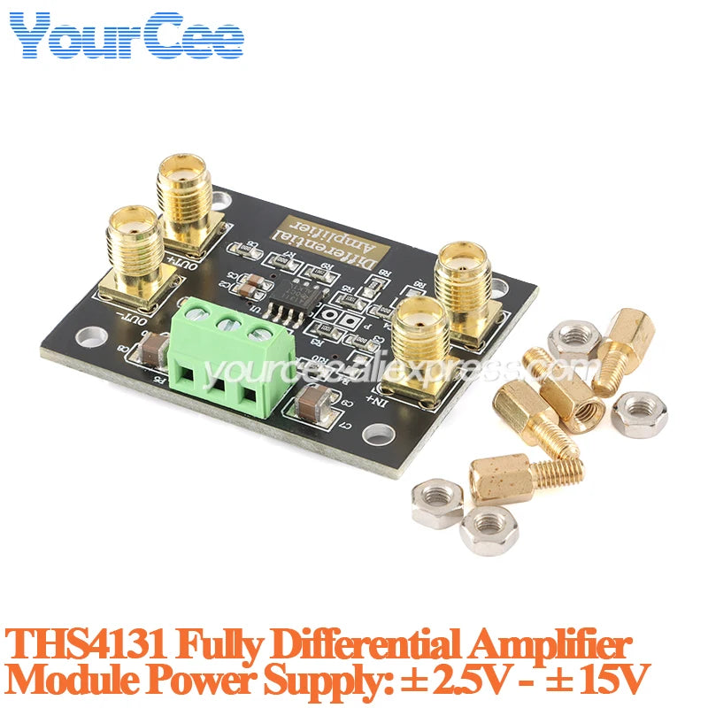 LMH6550 Fully Differential Amplifier Module AD8130 IVA-05208 THS4131 Operational Amplifier Single Ended Conversion Different