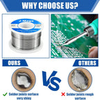 Solder Wire 63/37 Tin No-clean Rosin Core  Welding Soldering Iron Reel Flux 2% Electronic Soldering Wire Roll 20-200g