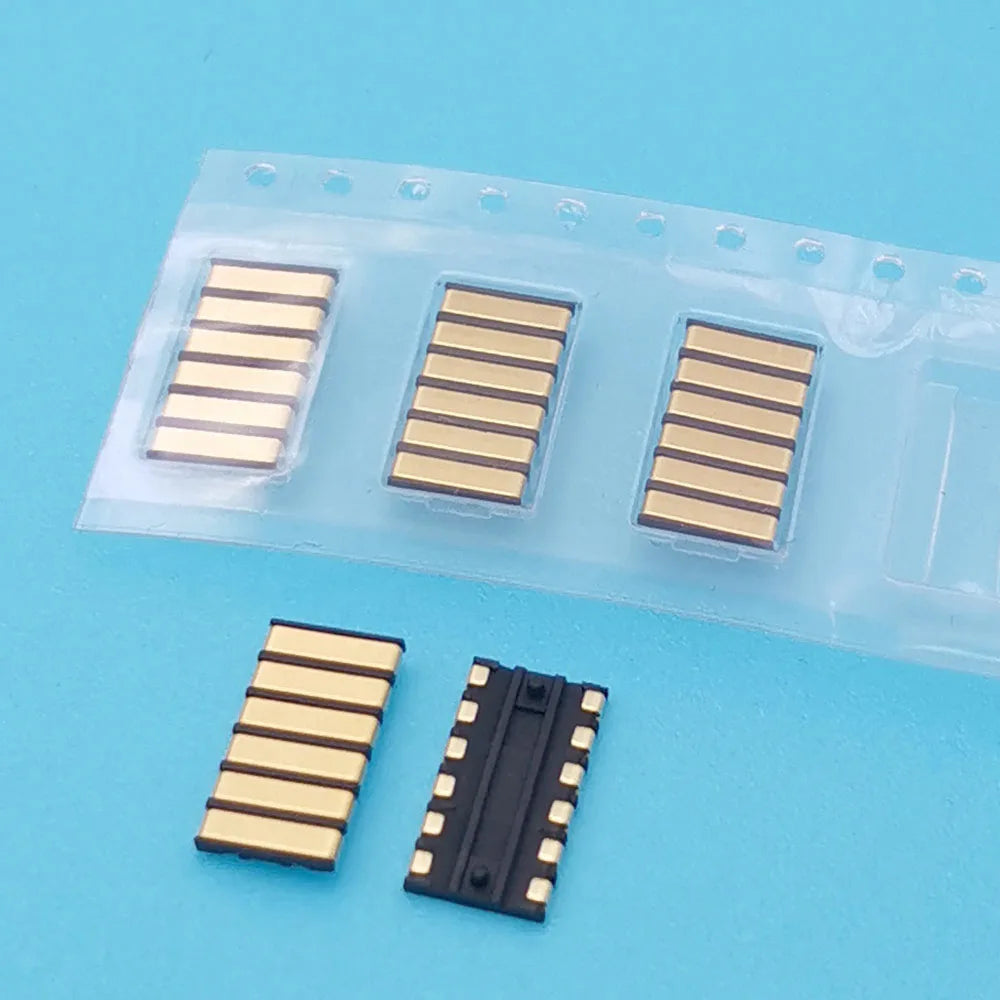 5 Pairs Male Female Battery Holder Contacts 2.0 mm Pitch 2 3 4 5 6 7 8 Pin Connector Battery Power Contact Tab Conductive Tab