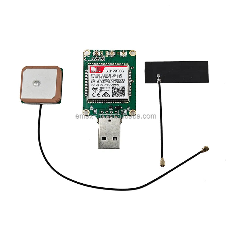 SIMCom LTE USB Dongle SIM7000A SIM7000E SIM7000G SIM7070E SIM7070G 4G NB-IoT Cat M LPWA Breakout Core Board