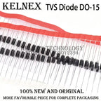 20pcs TVS Diode DO-15 P6KE7.5A P6KE8.2A P6KE12A P6KE15A P6KE18A P6KE22A P6KE27A P6KE33A P6KE36A P6KE75A P6KE100A P6KE200A