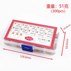 300pcs/480pcs Ceramic Capacitor Assortment Kit For Guitar Capacitor 10Values/24Values 10PF-10uf