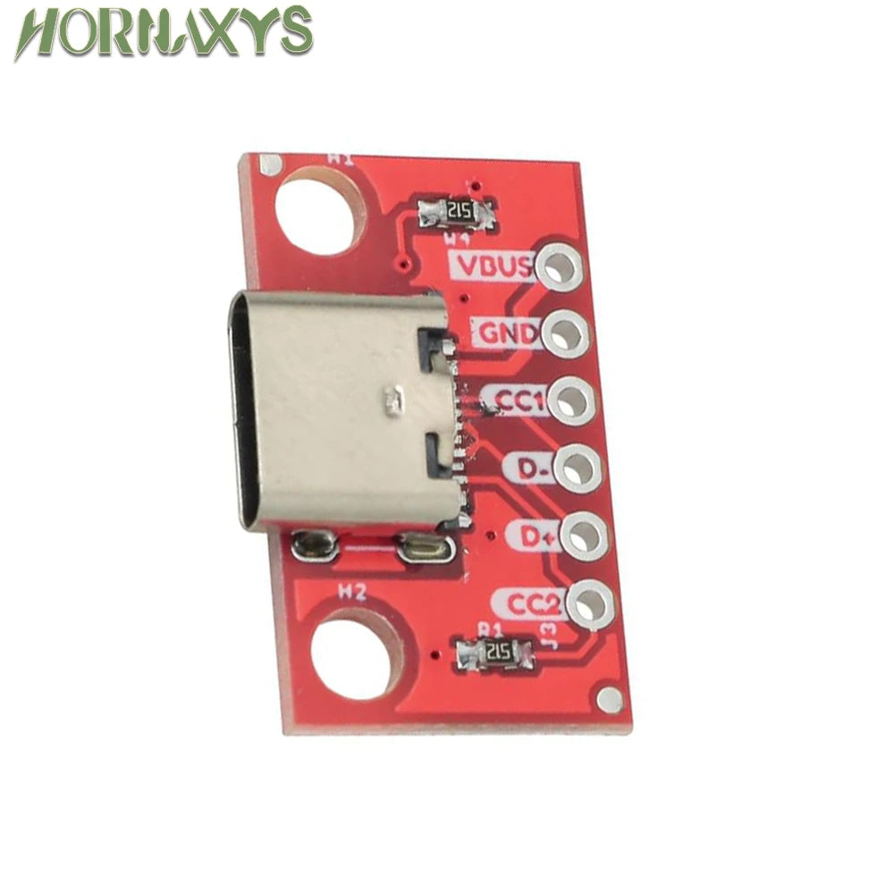 10pcs TYPE-C Test Board USB3.1 16P To 2.54 High Current Power Adapter Board NEW