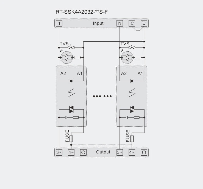 ENMG Solid State Relay Module 5-24V DC Solid State Non-Contact Relay Module DC Control AC/DC 220V Wide Voltage Constant Current