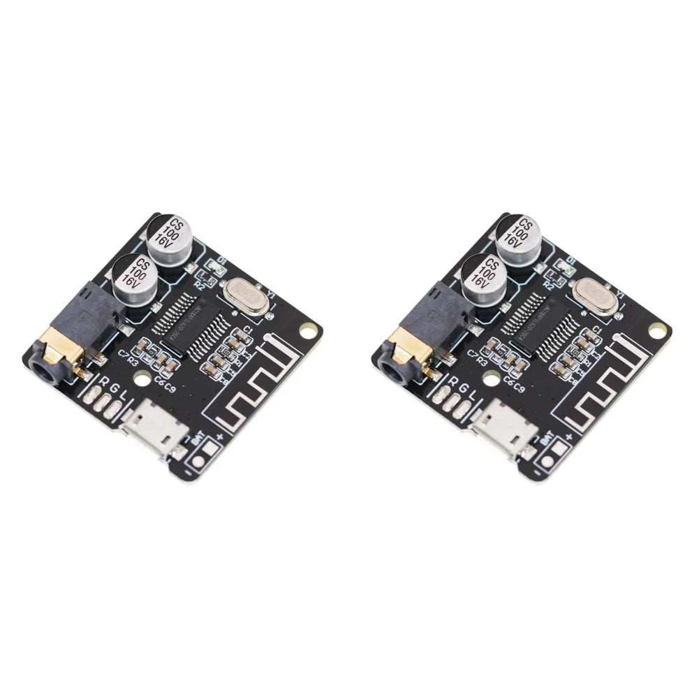 1-3PCS Bluetooth 5.0 MP3 Lossless Decoder Board DC3.7-5V Wireless Stereo Module Micro USB Dual Channel DIY Audio Receiver Boards