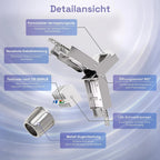 RJ45 Cat8 Cat7 Cat6 Toolless Field Termination Plug, Shielded (STP), Modular RJ45 Male Connector