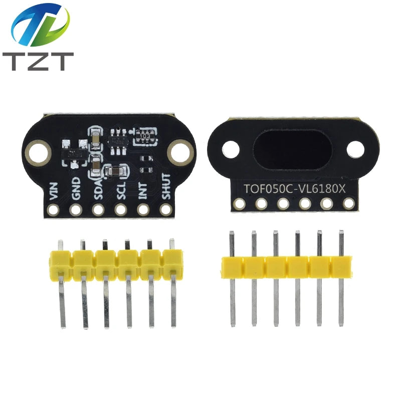 VL6180/VL53L0X/VL53L1X Time of Flight (ToF) Laser Ranging Sensor Module TOF050C TOF200C TOF400C 50CM/2M/4M IIC For Arduino STM32