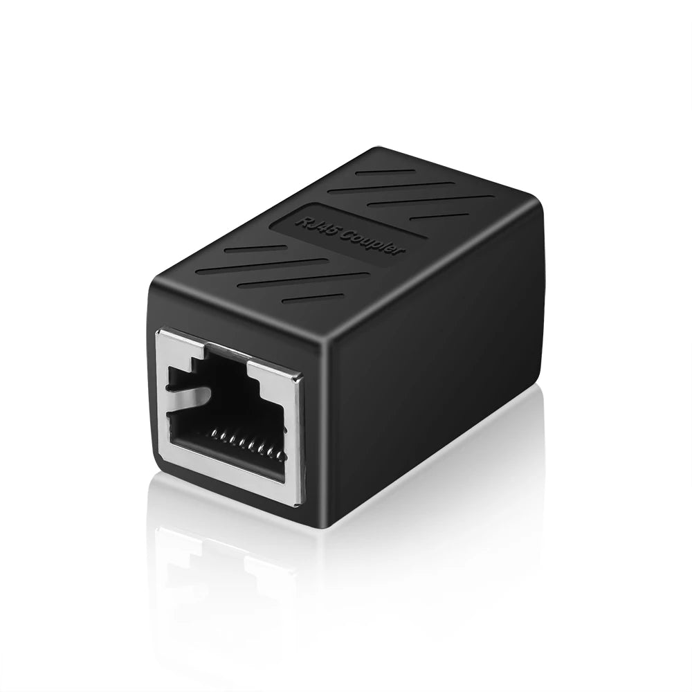 1000Mbps 1 In 2 Out Ethernet Adapter RJ45 Splitter Lan Connector Cat 6 RJ45 Splitter Switch Coupler for PC Laptop TV Box Router