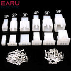 10/20Set 2.8mm 2/3/4/6/9 Pin Automotive 2.8 Electrical Wire Connector Male Female Cable Terminal Plug Kits Motorcycle Ebike Car