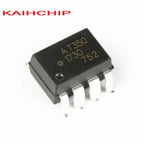 10PCS AT350 ACPL-T350 HCPL-T350 AT350V DIP8 SOP8  Logic Output Optocouplers 2.5A IGBT Gate Drive