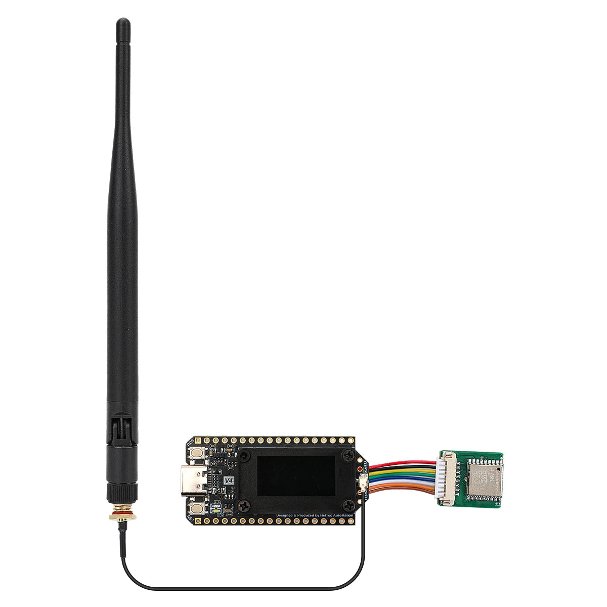 Heltec V4 WiFi BLE Mesh LoRa Node Low Power GPS ESP32 SX1262 LoRa 32 Dev-Board Support Solar Powered With 868/915MHz Antenna