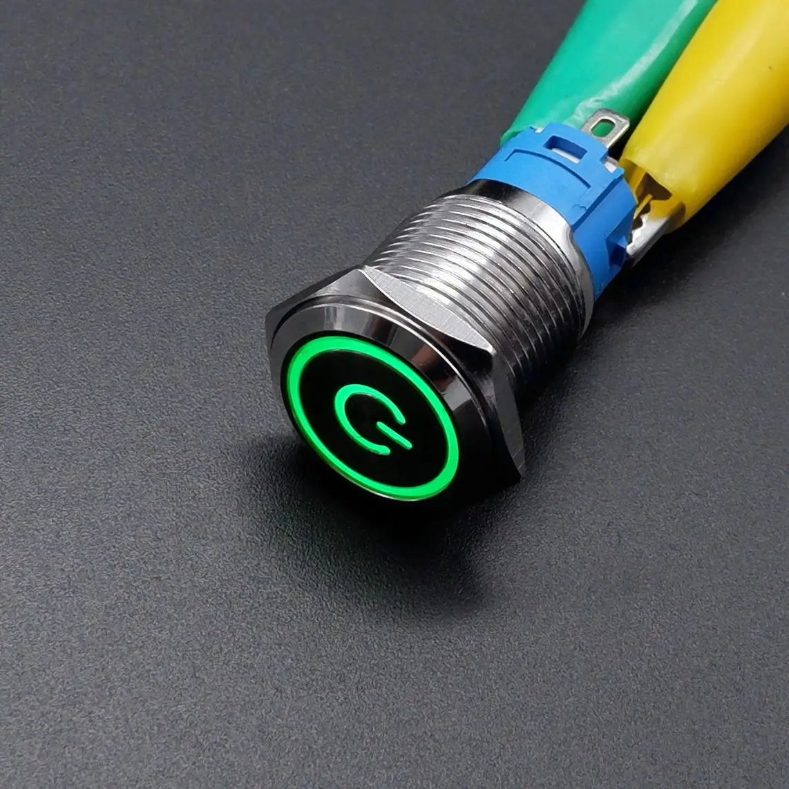 16mm 19mm 22mm Metal Power Supply Switch Push Button PC Pulsador Car Engine Backlit 3v 6v 12v 24v 220v Momentary Start Stop LED
