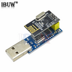 CH340T USB to Serial Port Adapter Board + 2.4G NRF24L01+ Wireless Module For Arduino