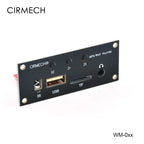 CIRMECH USB U-Disk T-Flash Micro SD Card Decoder MP3 Player Support MP3 WAV Remote Control Single Repeat Function