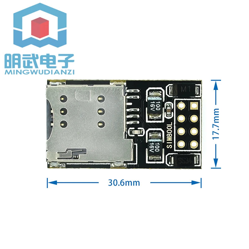 SIM800L GPRS GSM Module Micro Sim Card Core Board quad-band TTL Serial Port Is ESP8266 ESP32