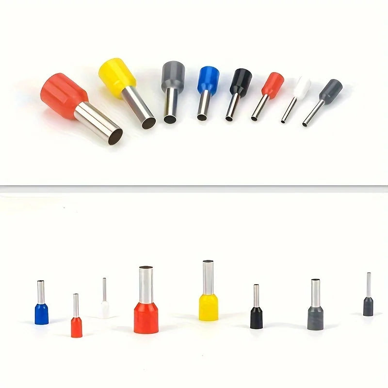 Tube Terminal Boxed Cable Connector Wire Ferrule Terminal Kit - Parallel Wiring Function for Wire Ends