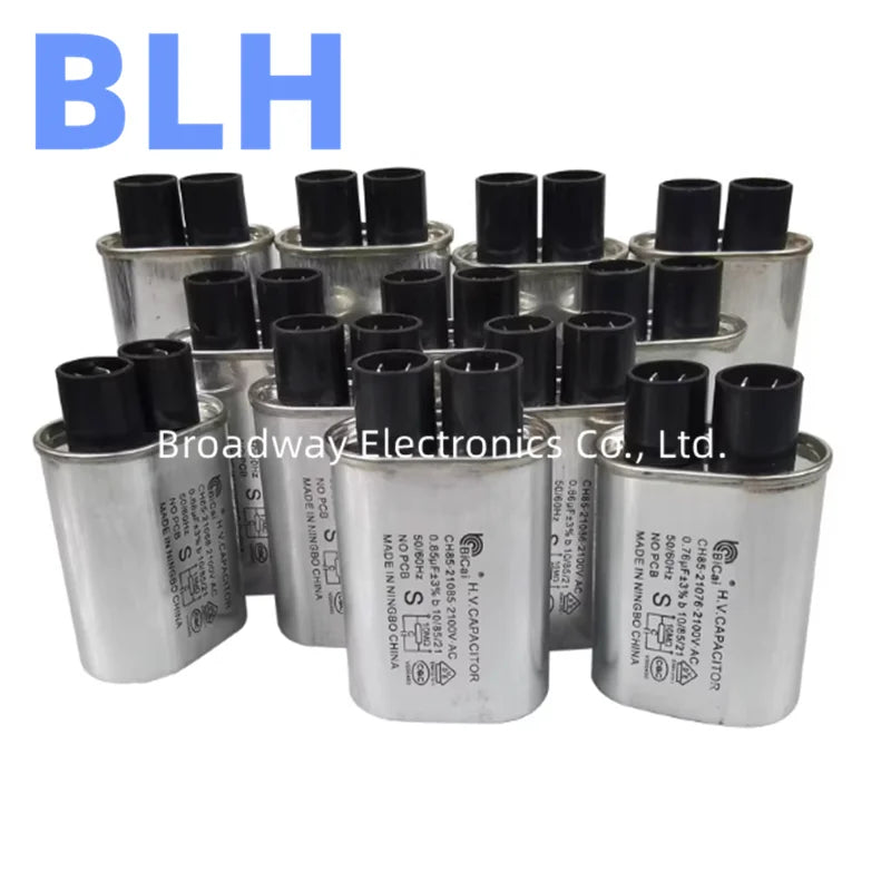 CH85 High Voltage Microwave Oven Capacitor 2100V 3+3 0.68UF 0.7UF 0.76UF 0.8UF 0.85UF 0.86UF 0.9UF 0.92UF 0.95UF 1UF 1.0UF