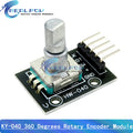 360 Degrees Rotary Encoder Module For Arduino Brick Sensor Switch Development Board KY-040 With Pins