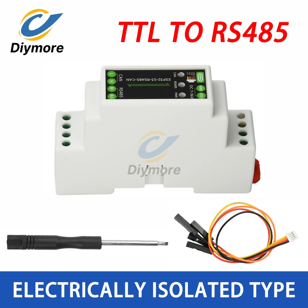 TTL to RS485 electrically isolated serial converter module ESP32-S3-RS485-CAN development board RS485 CAN communicator