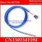 NTC Thermistor 1K 2K 5K 10K 15K 20K 30K 50K 100K 1m NTC 1% Waterproof Silicone Cable Temperature Sensor Temperature Probe