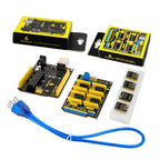 Keyestudio CNC Shield V2/V3/V4 Engraving Machine Kit For Arduino With UNO R3 Or Nano Board A4988/DRV8825 Driver Compatible GRBL