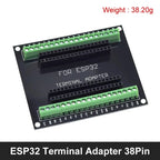 ESP32-WROOM-32U DevKitC WiFi Bluetooth IoT Development Board with 2.4G Antenna & Arduino+ Compatible for Wireless Programming