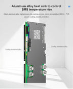 JK BMS PB2A16S20P 200A LiFePo4 Li-Ion LTO Battery 24V 48V 72V JK Inverter BMS 8S 10S 12S 14S 16S Active balancer 2A JIKONG BMS