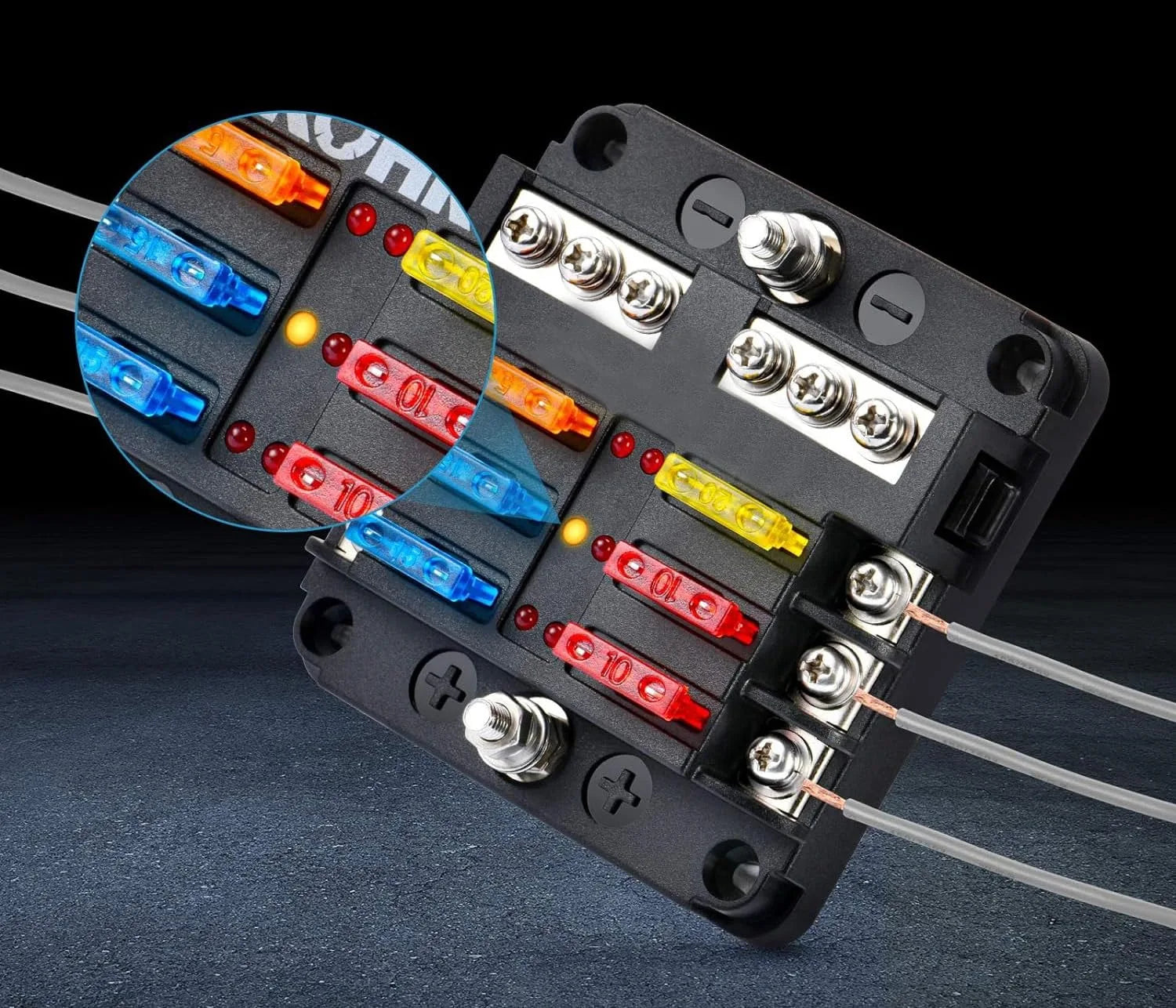 300/180/50Pcs Car Blade Fuse Assortment Kit Auto Truck Automotive Medium Small Mixed Motorcycle Circuit Fuse With Box 2A-35A