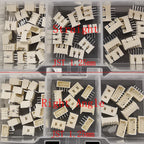 1Box JST 1.25mm/SH 1.0/ZH1.5/PH2.0/SYP/SM/XH 2.54mm/VH 3.96mm Pitch 2 3 4 5Pin Male Female Housing Terminal Pin Header Connector