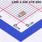 50/500/1000pcs 1206 NPO X7R SMD Ceramic capacitors 1000pF 1nF 1.2nF 1.5nF 1.8nF 2.2nF 2.7nF 3.3nF 50V 100V NEW ORIGINAL IN STOCK