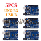 1-5Set/ UNO R3 Official Box ATMEGA16U2 / UNO+WiFi R3 MEGA328P Chip CH340G For Arduino UNO R3 Development Board WeMos ESP8266