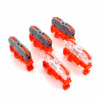 Wire Connector 222-412 2 Pin Splicing Terminal Blocks Led Strip Lighting Electric Quick Connectors Mini Conductor Rail Conector
