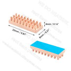 WE DO HEATSINK Small Tiny Useful Pure Copper Heat Sink Without or With Thermal Pad For Raspberry Pi Banana Pi IC Chipset Package